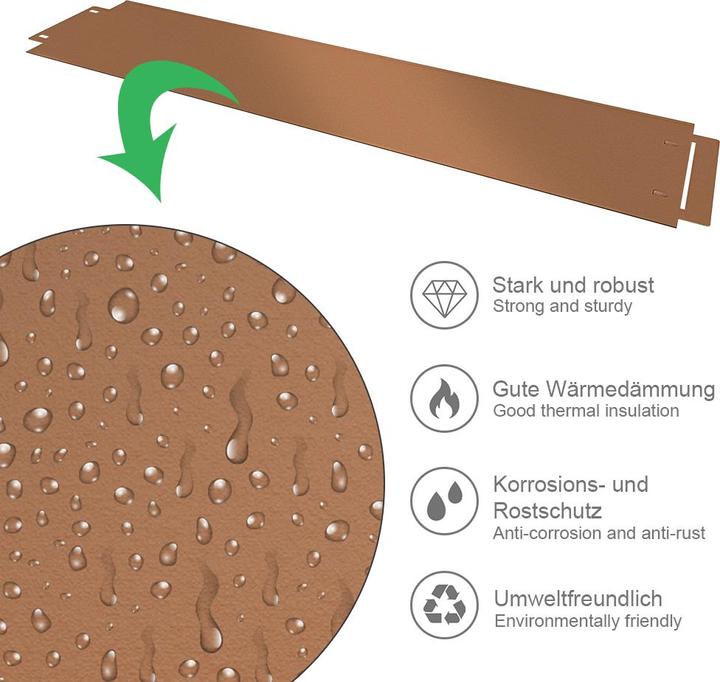 Actual product image Serina Rasenkante (100 cm)