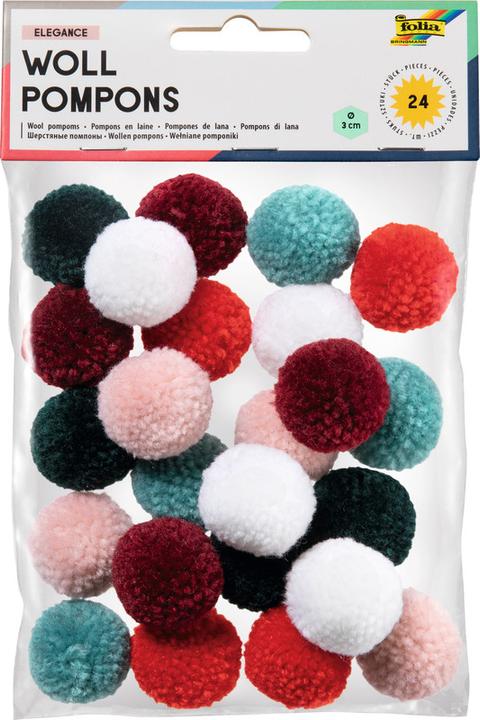 Folia Woll-Pompons