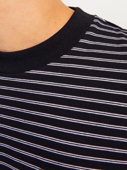 Immagine prodotto Jack & Jones Maglietta con scollo rotondo a righe (XS)