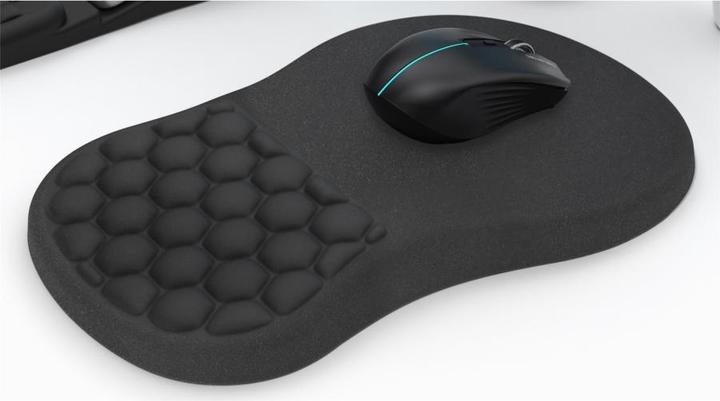 Actual product image Deltaco Ergonomic mousepad with wrist support
