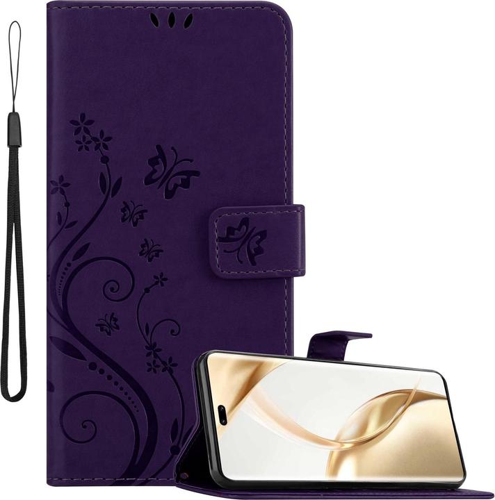 Floral violet foncé