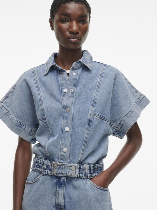 Actual product image Rouge Edit Denim Playsuit (40)