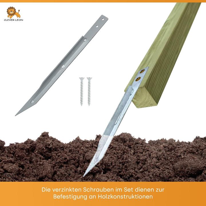 Produktbild Clever Leon Erdanker für Schaukel (4er-Pack)