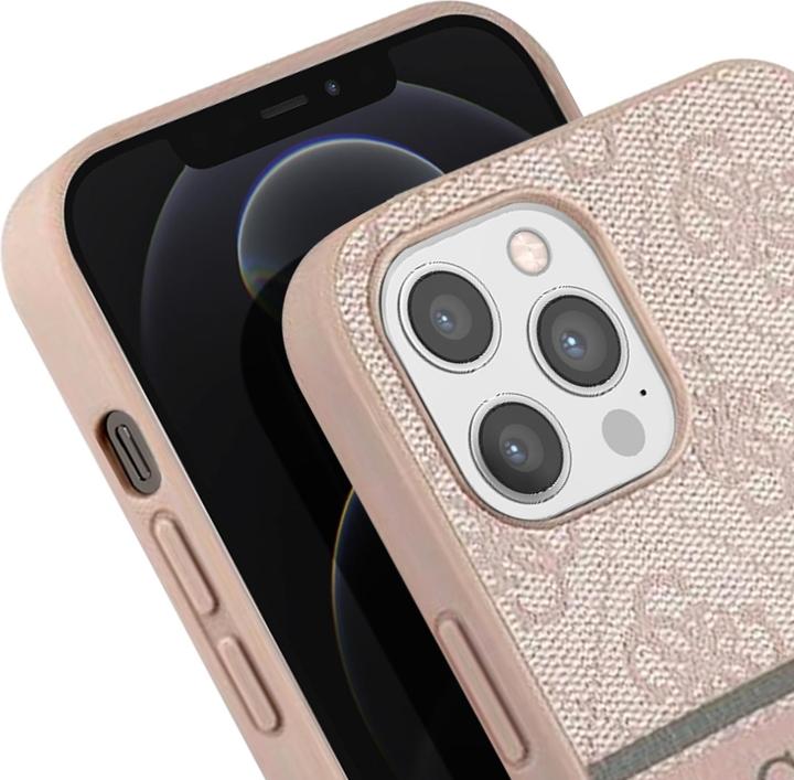 Actual product image Guess Hard Cover 4G Printed Stripe (Apple iPhone 12 Pro Max)