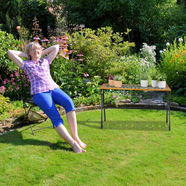 Image du produit Relaxdays Table-de-jardin (98 cm)