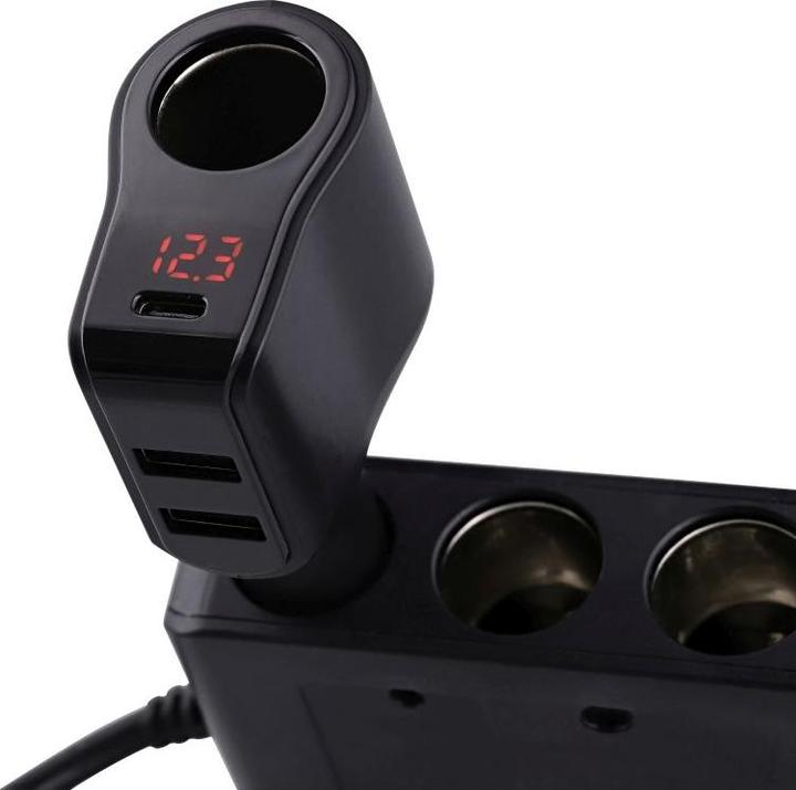 Produktbild T'nB TNB Ladegerät mit 2xUSB-A, USB-C und Zig.Plug