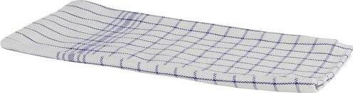 Betra Tea towel cotton white, blue (65 x 65 x 4 cm)