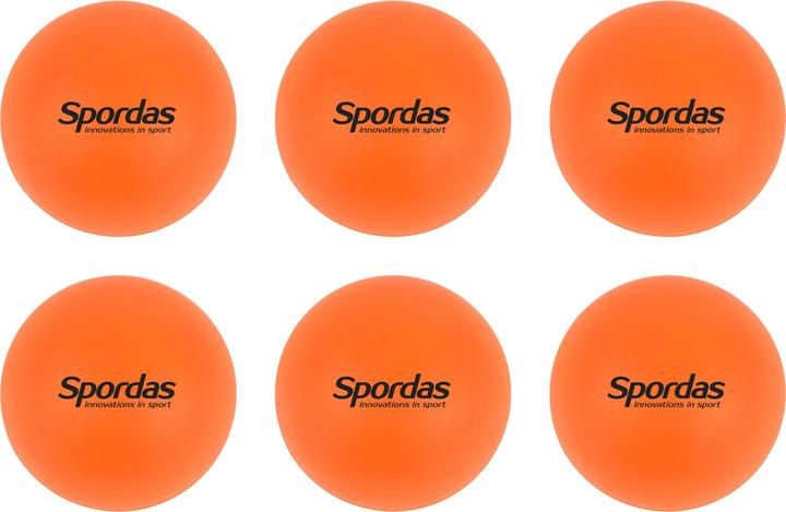 Spordas hockeybälle für schulen (x6)