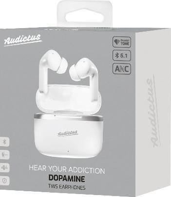 Image du produit Audictus Dopamine ANC TWS białe (ANC, Sans fil)