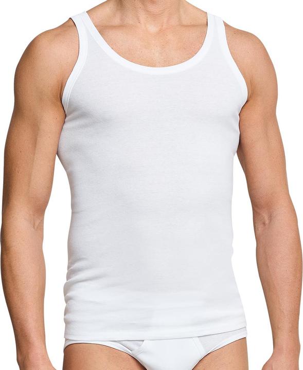 Image du produit Schiesser Lot de 4 maillots de corps à fines côtes Cotton Essentials (L)