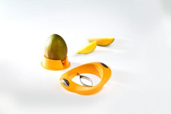 Actual product image GSD Mango slicer with fruit holder