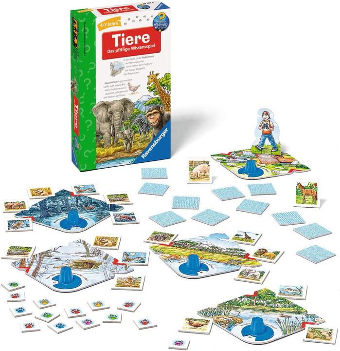 Produktbild Ravensburger Wieso? Weshalb? Warum? Tiere (Deutsch)