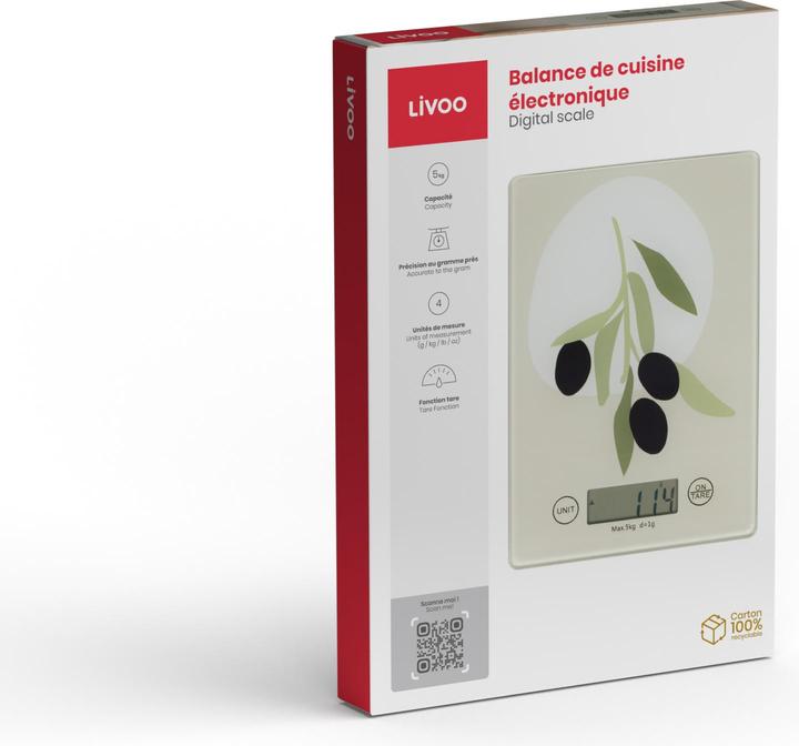 Actual product image Livoo Digital scale