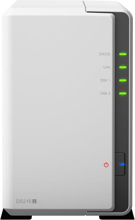 Actual product image Synology DS216j (WD Red)