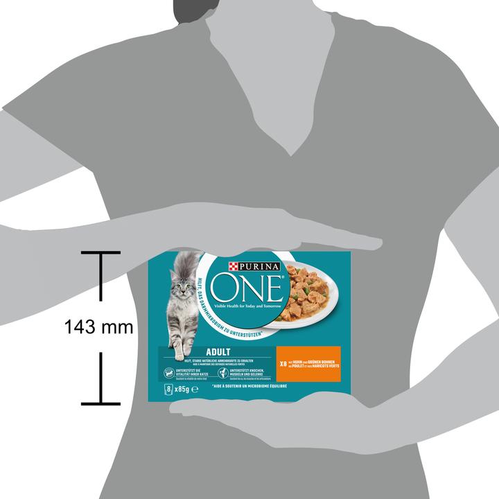 Image du produit Purina ONE Poulet (Adulte, 8 pcs, 680 g)