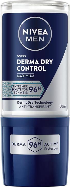 Image du produit NIVEA Men Derma Dry Control Maximum Roll-on (Roll-on, 50 ml)