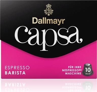 Dallmayr ESPRESSO BARISTA Kaffeekapsel (e) (10 x Port.)