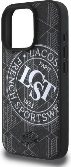Actual product image Lacoste LCHMP16XPSWK iPhone 16 Pro Max 6.9" czarny/black hardcase Mono Sportswear MagSafe (Apple iPhone 16 Pro Max)
