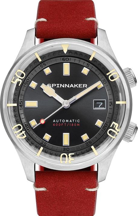 Spinnaker SP-5062-01 Bradner Automatik 42mm 18ATM (Analoguhr, 42 mm)