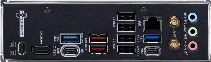 Image du produit MSI X870E GAMING PLUS WIFI (AM5, AMD X870E, ATX)