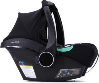Produktbild Hamilton by yoop Autositz Zeno Plus Schwarz (Babyschale, ECE R129/i-Size Norm)