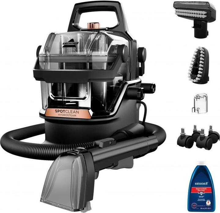 Bissell Aspirateur laveur SpotClean HydroSteam Pro Noir