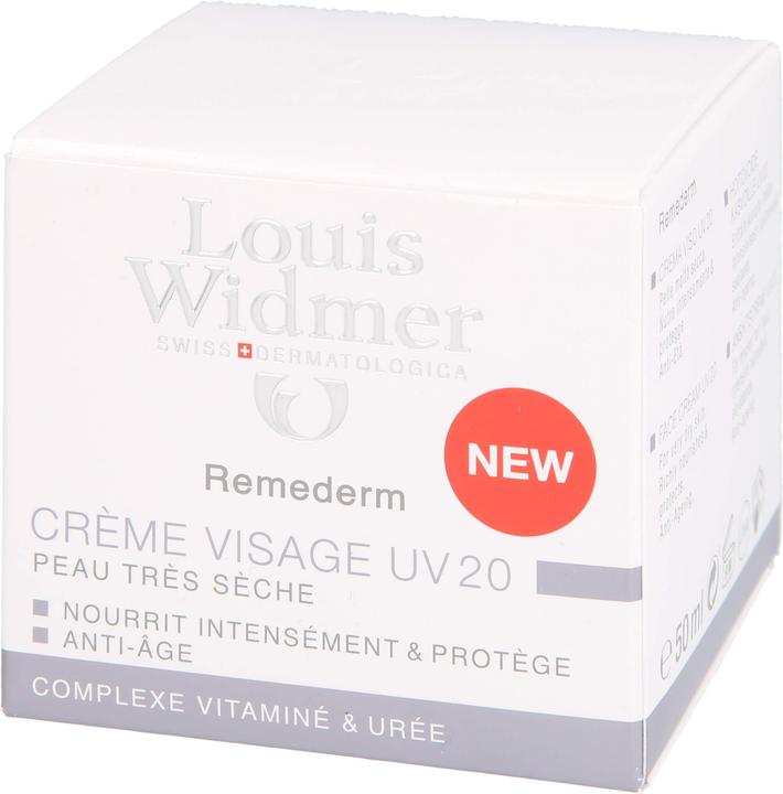 Actual product image Louis Widmer Remederm face cream UV perfumed (50 ml, Day cream, SPF 30)
