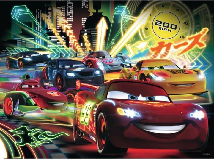 Actual product image Ravensburger Disney Pixar Cars: Cars Neon (100 pieces)
