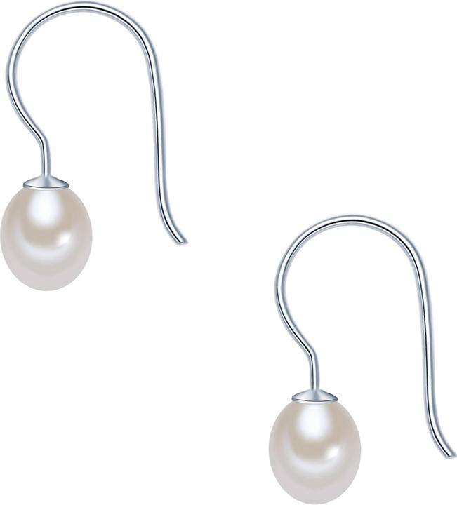Immagine prodotto Valero Pearls Donna in argento sterling con perle d'acqua dolce coltivate - 2906 (Argento 925, Perle)