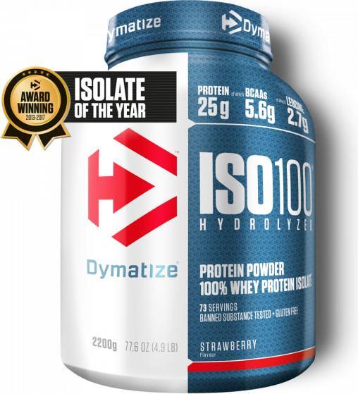 Immagine prodotto Dymatize Iso 100 (Fragola, 1 pz., 2264 g)