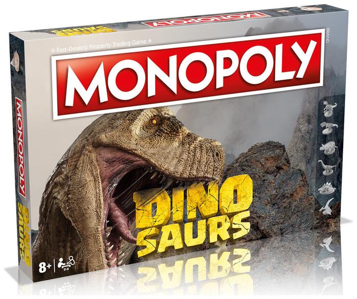 Image du produit Winning Moves Επιτραπέζιο Παιχνίδι Monopoly Dinosaurs για 2-4 Παίκτες 8+ Ετών WM04251