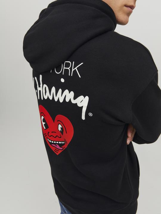 Immagine prodotto Jack & Jones Felpa con cappuccio JJ Keith Haring (S)