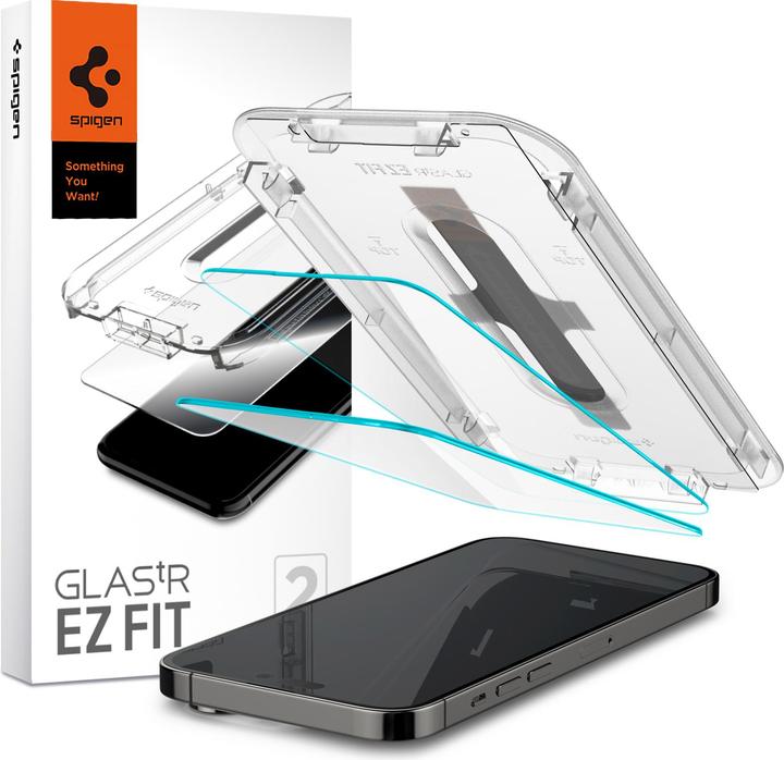 Image du produit Spigen Verre TR iPhone 14 Pro Max 2 pièces (2 pièce(s), Apple iPhone 14 Pro Max)