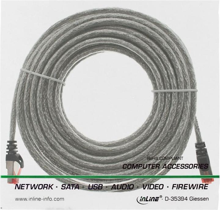 Produktbild InLine Patchkabel (S/FTP, CAT6, 50 m)