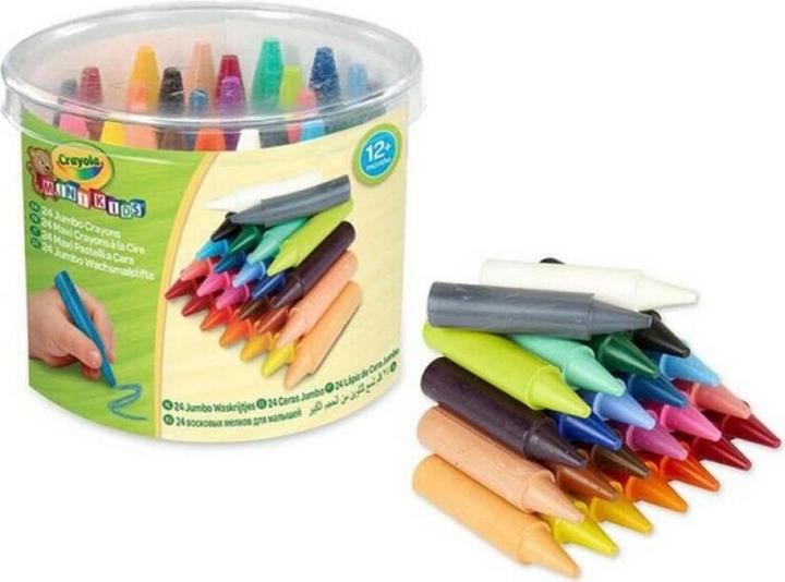 Actual product image Crayola Mini Kids - Dick wax crayons (Multinational, 24 x)