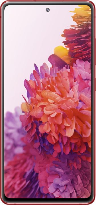 Samsung Galaxy S20 FE 5G (128 Go, Cloud Red, 6.50", Double SIM hybride, 12 Mpx, 5G)
