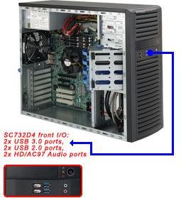 Produktbild Supermicro Server Geh Super Micro MT (mATX, ATX, E-ATX)