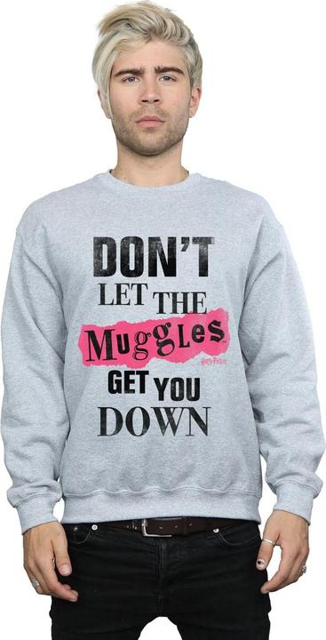 Actual product image Mens Muggles Clippings Sweatshirt (4XL)