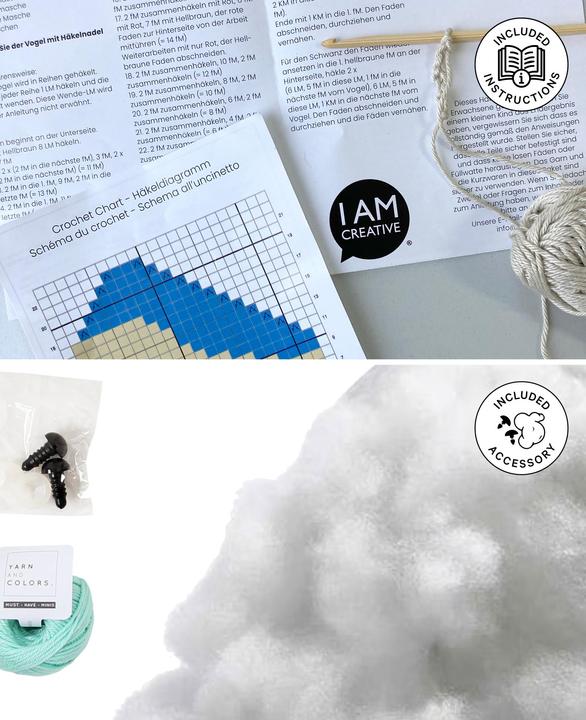 Produktbild I Am Creative Häkelset Amigurumi