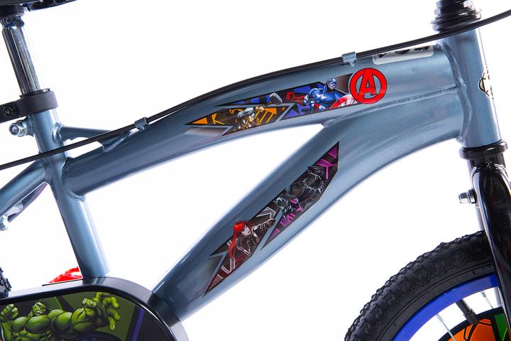 Actual product image ‎Huffy Huffy Avengers 16 Inch Bike, Grey (16")