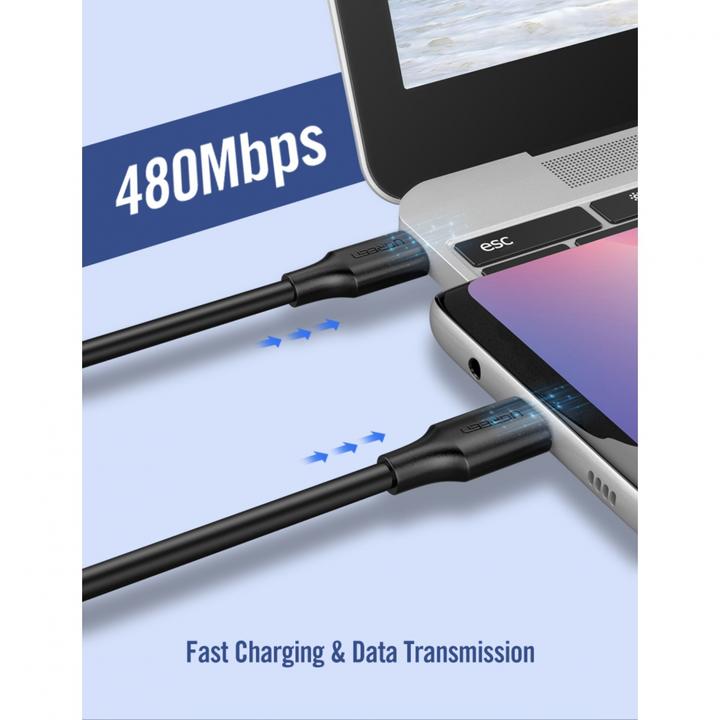 Image du produit Ugreen USB-C Power Delivery QC 3.0 20V 3A 60W (2 m, USB 2.0)