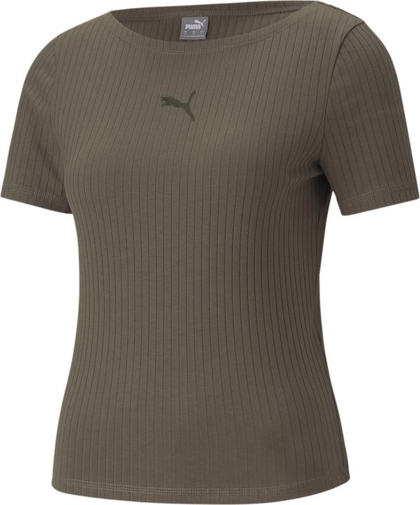 Puma HER Ribbed Slim Tee-531917