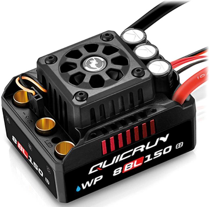 Hobbywing QuicRun WP8BL150 G2 Régulateur Brushless 150A 3-6s pour 1:8