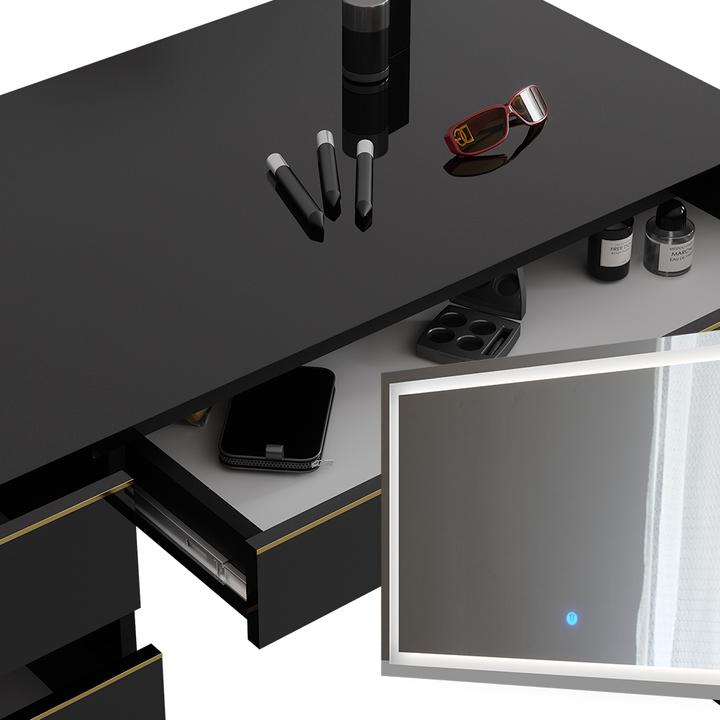 Produktbild Vicco Sherry mit Beleuchtung (120 x 75 x 55 cm)