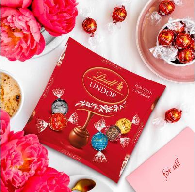 Image du produit Lindt Boîte de partage de boules Lindor (298 g)