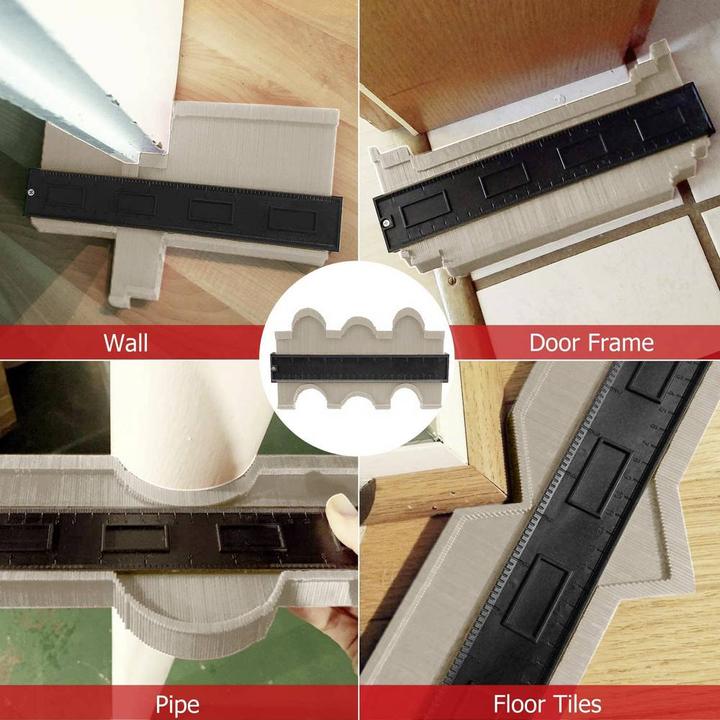 Actual product image Toolcraft Profile gauge 254 mm (max) 15956 (28.30 cm)