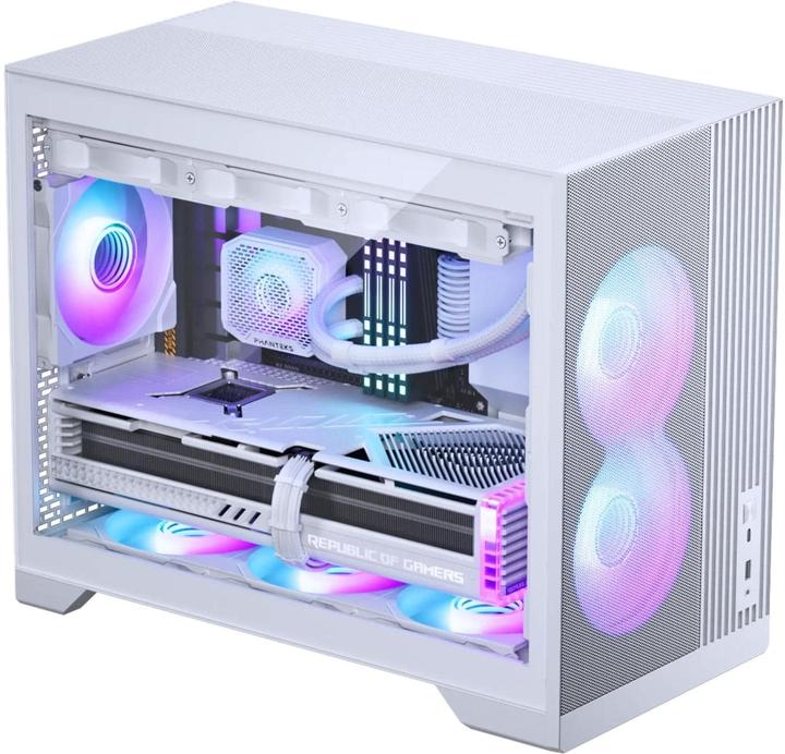 Phanteks XT M3 PC-Gehäuse, Mini-Gehäuse, mATX, Tempered Glass - weiss (mATX, Mini-ITX)