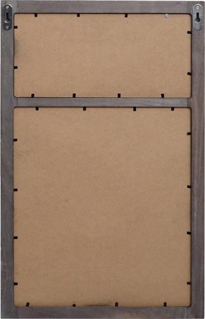 Produktbild Mendler Werbetafel HWC-C51, Wandtafel Kreidetafel, 55x34x2cm, Holz Shabby-Look Vintage - grau-braun (55 x 34 x 2 cm)