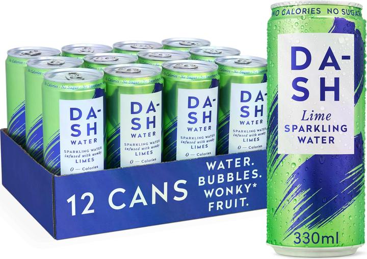 Lime Sparkling Water (12 x 33 cl)