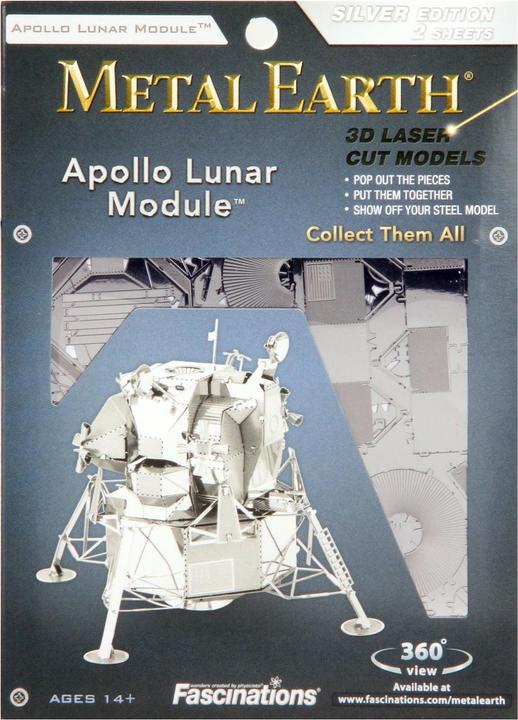 Produktbild Metal Earth Metall-Erde Apollo-Mondfähre Silberne Edition